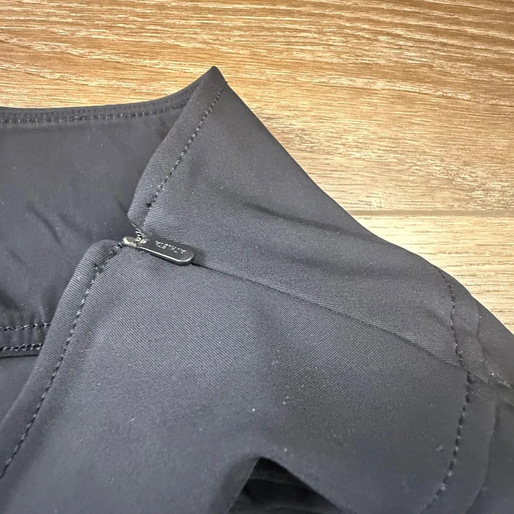 Athleta Stellar Wide Leg Women's Crop Pants, Black, Size 14, Lifestyle, Athletic - Picture 5 of 13